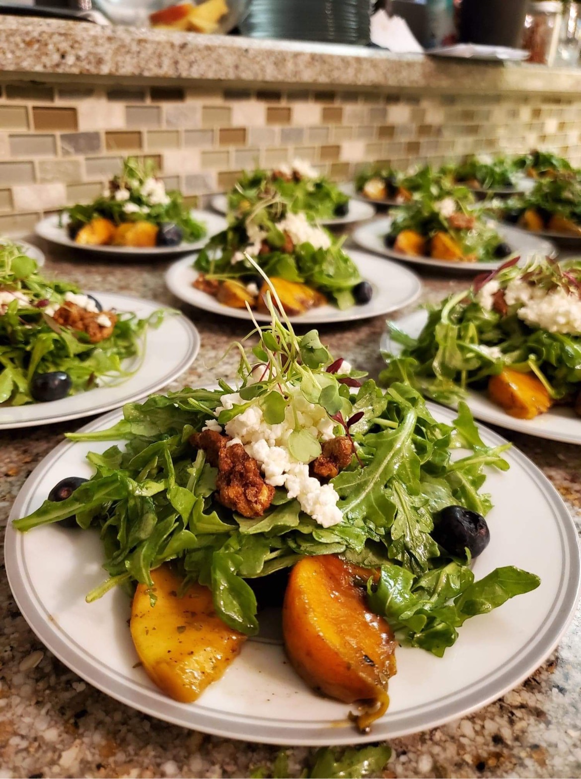 Lunch and dinner catering
